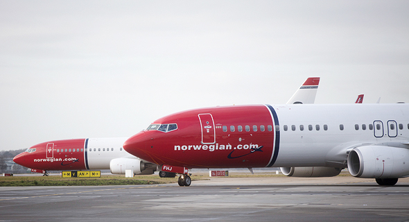 מטוסים נורבג'יאן נורווג'יאן חברת תעופה נורבגיה נורווגיה Norwegian, צילום: בלומברג