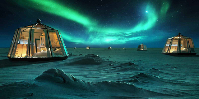 חדש בקוטב הצפוני: מלון יוקרה - ב-100 אלף דולר לשלושה לילות