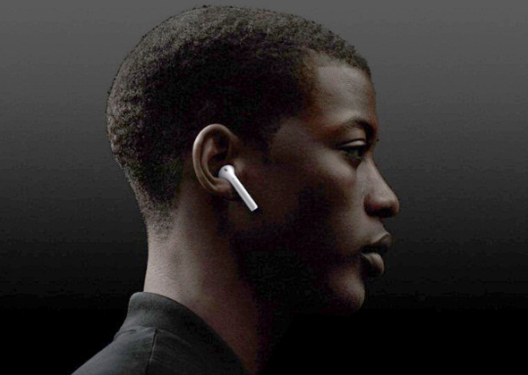 אוזניות האיירפודס, צילום: apple