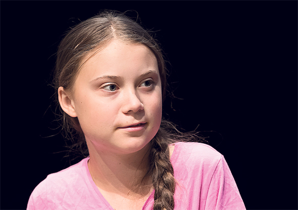 Rao says she was inspired by Greta Thunberg, a fellow Gen Z activist. Photo: CTech