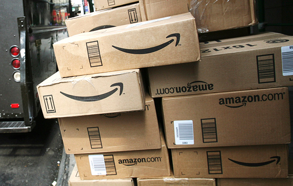 Amazon packages delivery. Photo: AP