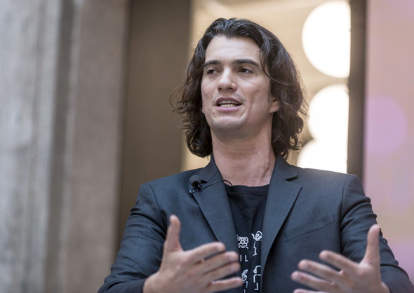 WeWork's co-founder Adam Neumann. Photo: Getty Images
