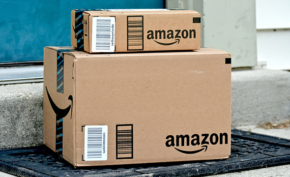 Amazon boxes. Photo: Shutterstock