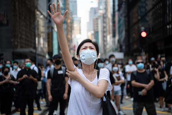 ההפגנות בהונג קונג, צילום: גטי