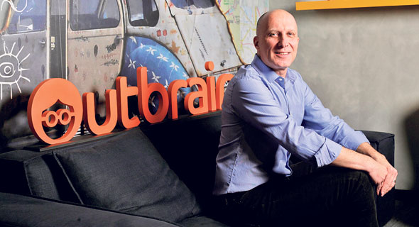 Outbrain co-CEO David Kostman Photo: Amit Shaal