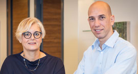 Accelmed Ventures II managers Irit Yaniv (left) and Amir Blatt. Photo: PR