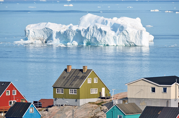 A melting iceberg in Greenland. Photo: Getty Images
