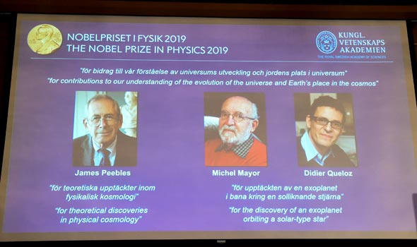 הזוכים בפרס נובל לפיזיקה השנה