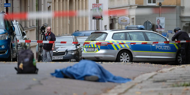 ירי ליד בית כנסת בגרמניה במהלך יום כיפור: שניים נהרגו, חשוד נעצר