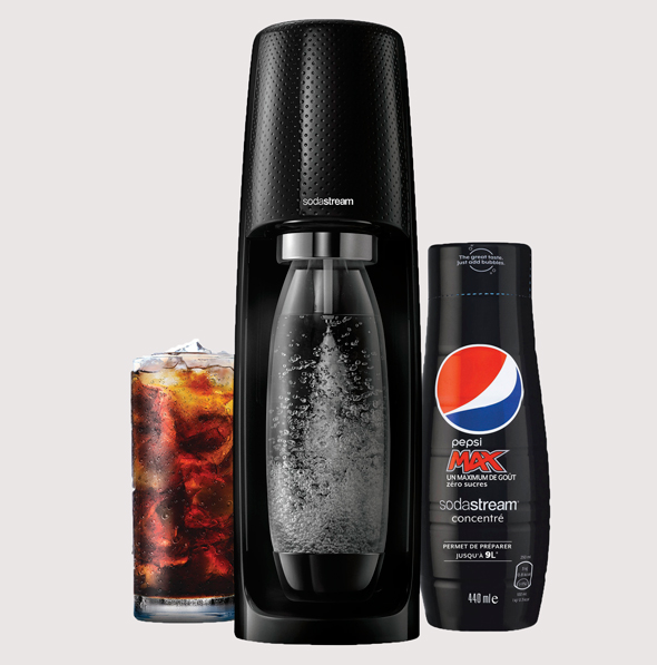 SodaStream to Offer Concentrates for Homemade Pepsi, Mountain Dew