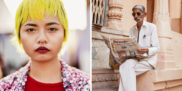 לא רק סארי: צלם אופנת הרחוב סקוט שומאן הקדיש ספר שלם להודו