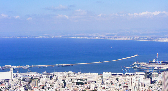 Haifa port. Photo: Nirit Han