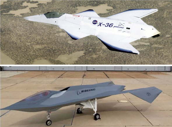 מטוסי הניסוי של ארה"ב, בעלי תצורות שאימצה איראן