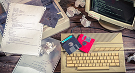 Floppy disk. Photo: Shutterstock