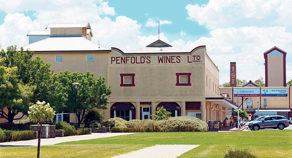 יקב פנפולדס. כבר לפני 100 שנה סיפק חצי מתצרוכת היין של אוסטרליה