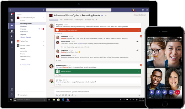 אפליקציית Microsoft Teams