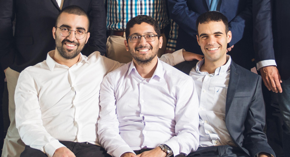 IntSights founders Gal Ben-David (left), Guy Nizan, and Alon Arvatz. Photo: PR