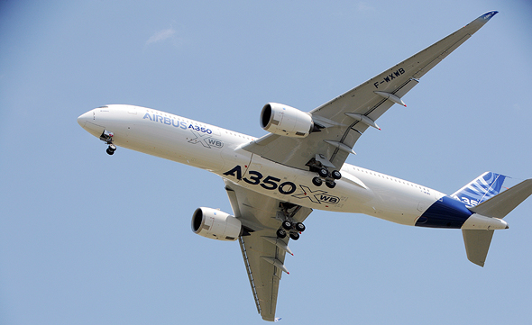 איירבוס A350 אמירייטס קונה, צילום: איי אף פי