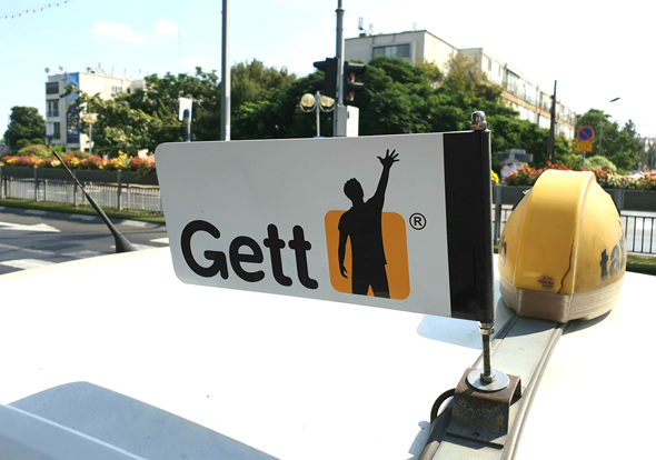 A Gett taxi. Photo: Shutterstock