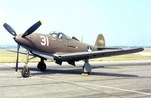 מטוס ה-P39 של חברת בל, צילום: USAF