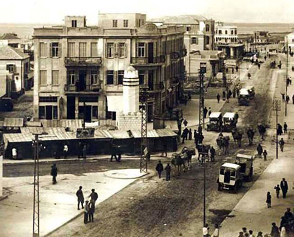 כיכר מגן דוד. 1924 , צילום: הארכיון הציוני