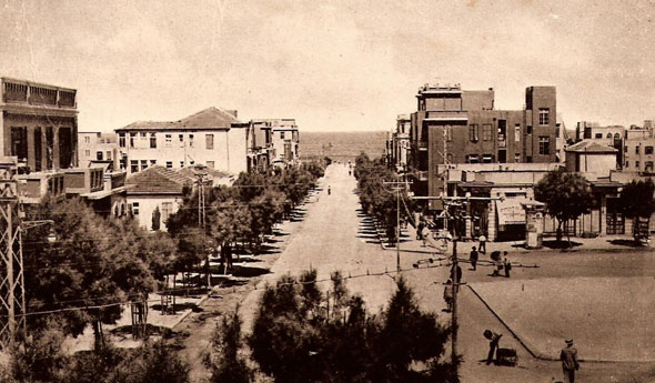 1927. מורד רחוב אלנבי אל הים
