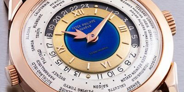 ורוד וכחול: שעון פאטק פיליפ נדיר נמכר ב-7.7 מיליון דולר