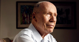 Former Bank of Israel governor David Klein. Photo: Alex Kolomoisky