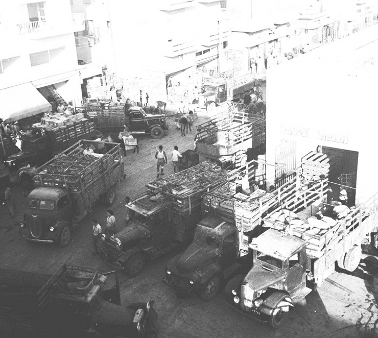 השוק הסיטונאי, צילום: אוסף זולטן קלוגר