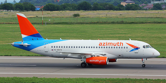 Russian Airline Azimuth Arrives in Israel 