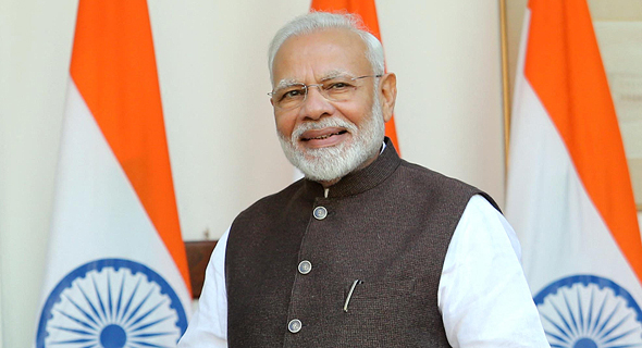 ראש ממשלת הודו נרנדרה מודי. מגביל את הקמעונאיות הזרות