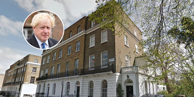 ג&#39;ונסון בונה על דאונינג 10: מכר את ביתו הפרטי בלונדון ב-3.35 מיליון פאונד