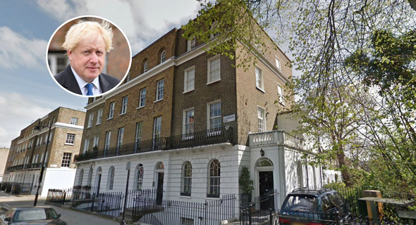 הבית בלונדון שמכר ראש ממשלת בריטניה בוריס ג'ונסון