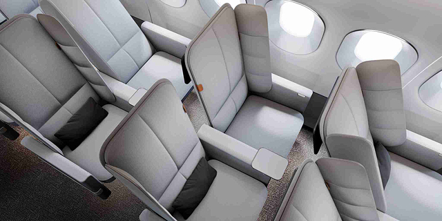 המושב החדש במטוס שיאפשר לכם לישון בנוחות גם במחלקת תיירים