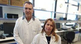 BiondVax's Ron Babecoff (left) and Tamar Ben-Yedidia. Photo: BiondVax