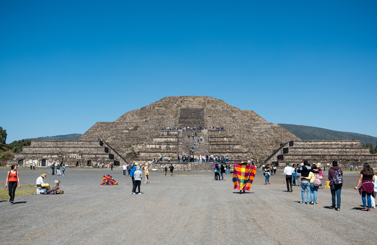פירמידת השמש, טֵאוֹטִיװַאקַאן מקסיקו, צילום: שאטרסטוק