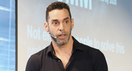 Tomer Weingarten, SentinelOne co-founder and CEO. Photo: Orel Cohen
