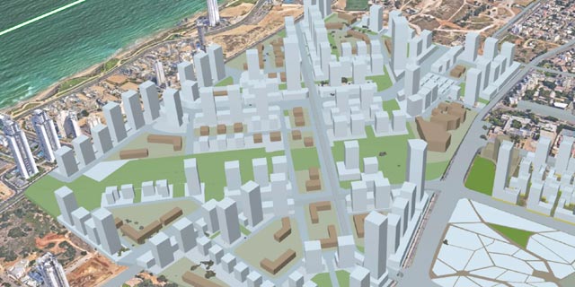עדכון לתכנון: מרכז עירוני חדש בנתניה יכלול 6,300 דירות