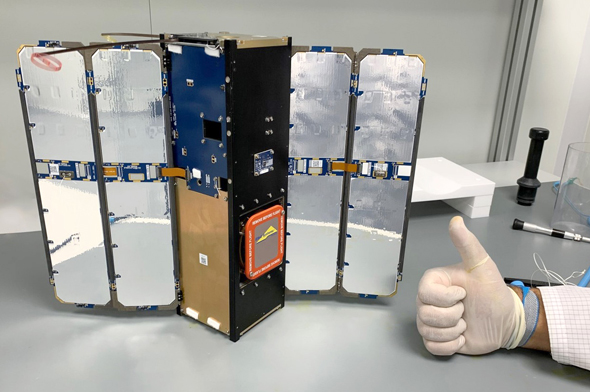 Elbit's nanosatellite NANOVA. Photo: Elbit 