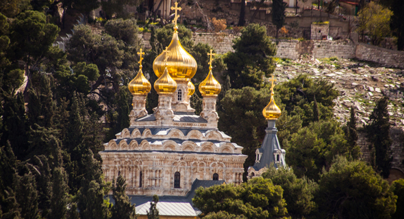 הכנסיה הרוסית , הכנסיה הרוסית ירושלים קתדרלת מריה מגדלנה 