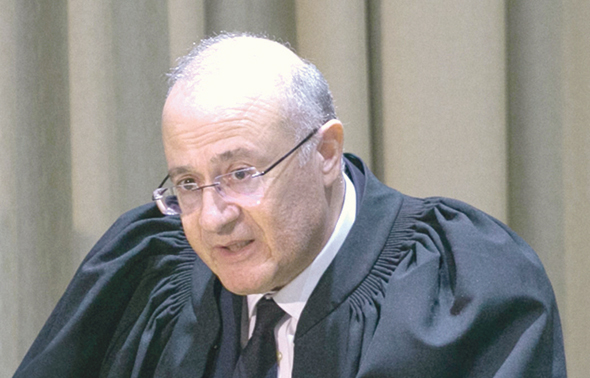 השופט יוסף אלרון, צילום: אוהד צויגנברג