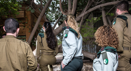 Soldiers in Unit 8200. Photo: Avigail Uzi