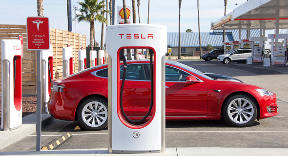 Tesla charging stations coming soon to Israel. Photo: Shutterstock