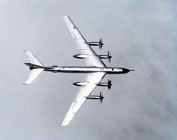 מפציץ כבד מדגם טופולב TU95, צילום: Wikimedia 