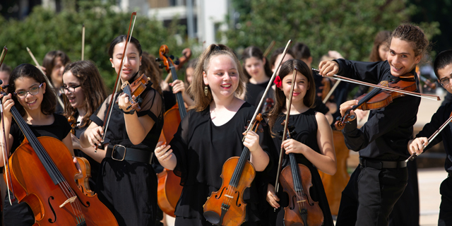 מוזיקה עם לב: הפילהרמונית הצעירה תקדיש קונצרט לילדים חולי לב  