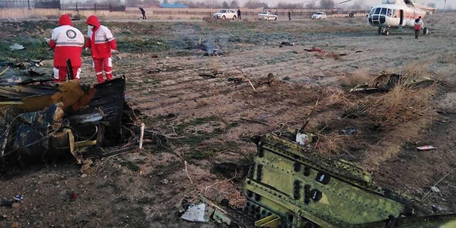 שש דקות לאחר ההמראה: מטוס אוקראיני התרסק באיראן, אין ניצולים