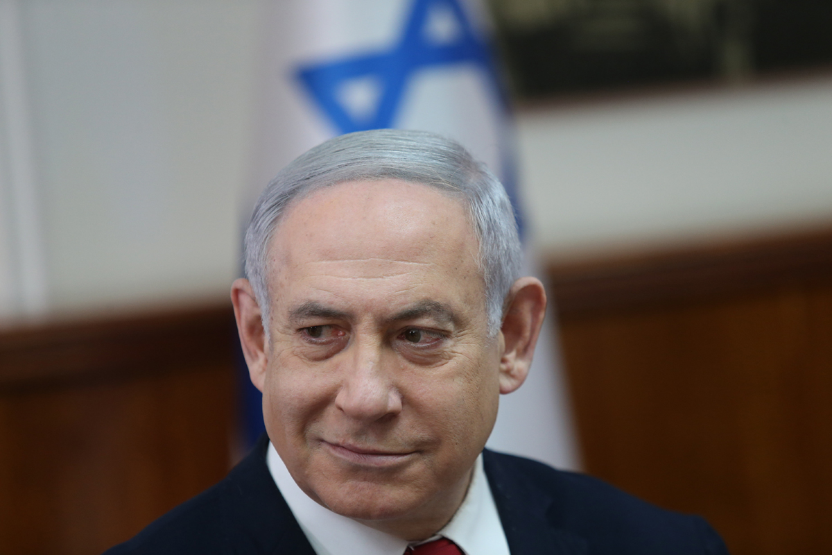 Israeli Prime Minister Benjamin Netanyahu. Photo: Alex  Kolomvisky