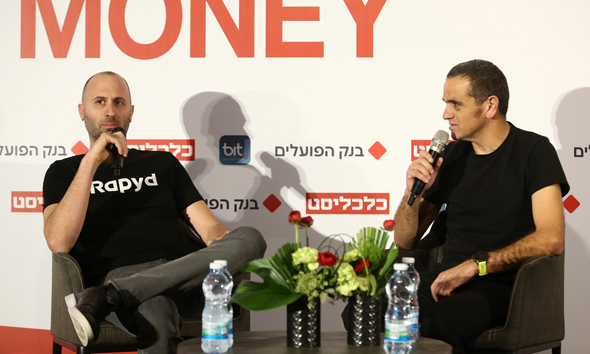 מייס ראפיד אריק שטילמן בשיחה עם כתב כלכליסט, מאיר אורבך, צילום: אוראל כהן
