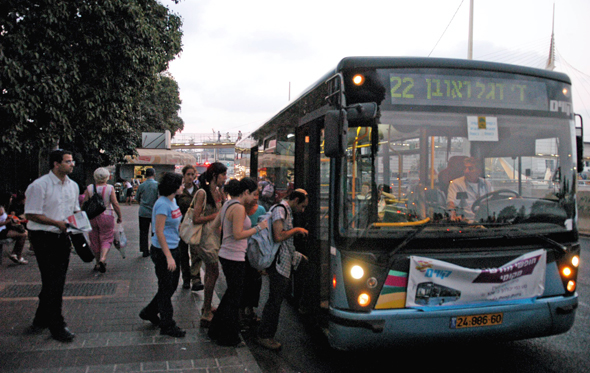 Public transportation, Israel. Photo: Yuval Chen