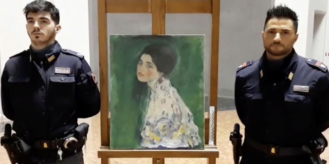 ציור אבוד של גוסטב קלימט נמצא בגלריה ממנה נגנב לפני 23 שנים